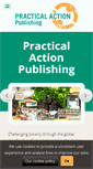 Mobile Screenshot of practicalactionpublishing.org